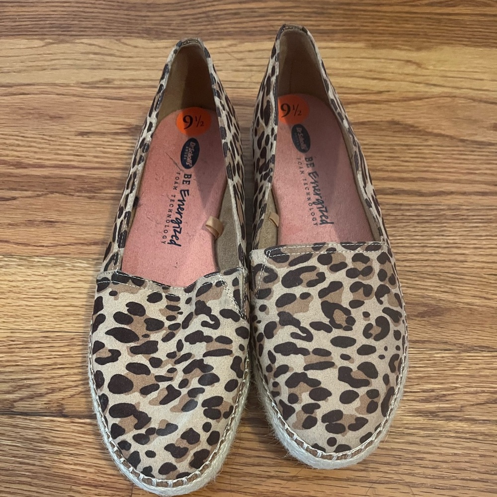 Cheetah Print Espadrilles Shoes